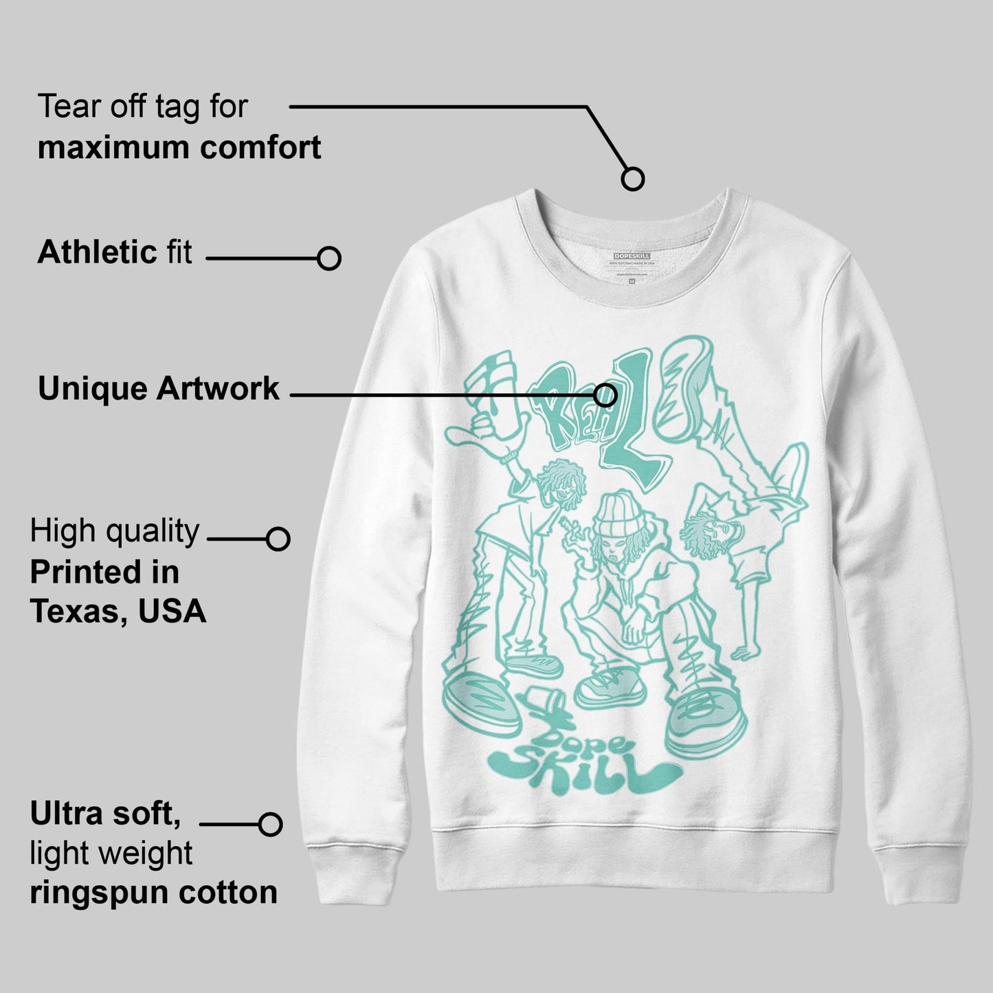 Igloo 11s DopeSkill Sweatshirt Real Y2K Players Graphic