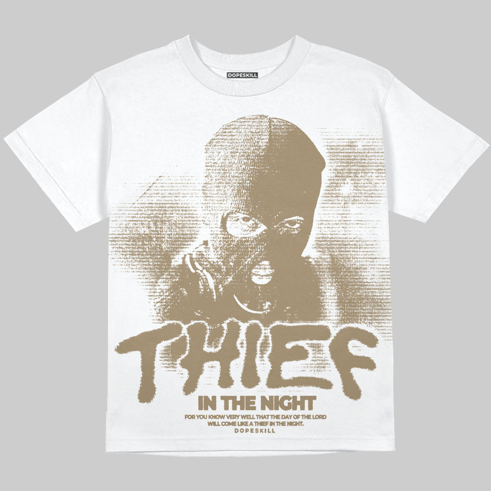 TAN Collection DopeSkill Oversize Print T-Shirt Thief In The Night Graphic