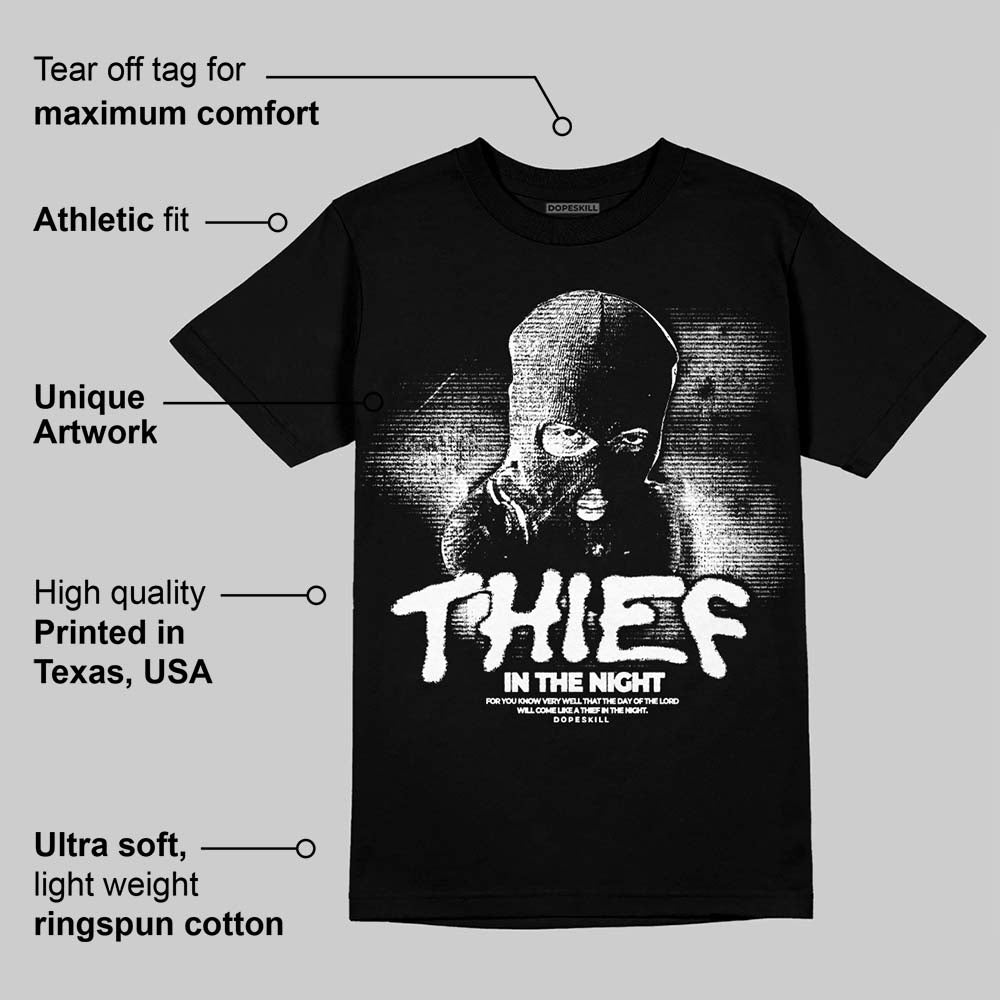 Dunk Panda White Black DopeSkill T-Shirt Thief In The Night Graphic