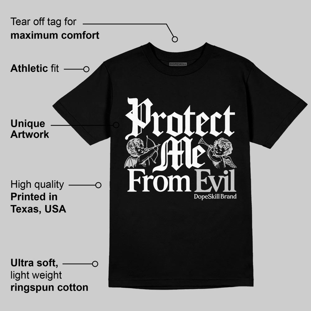 Foamposite One ‚ÄúTriple White‚Äù DopeSkill T-Shirt Protect Me From Evil Graphic