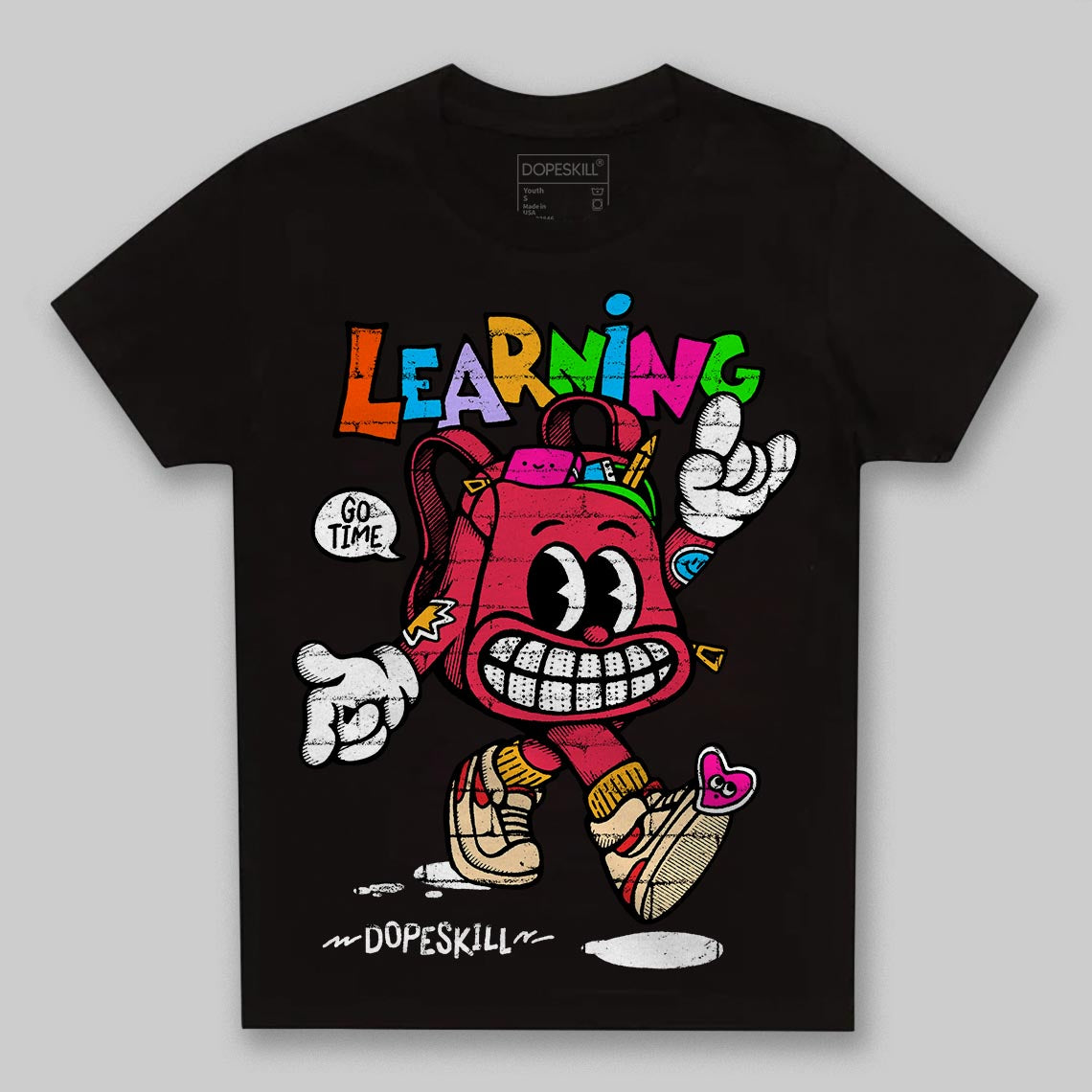 Red Collection DopeSkill Toddler Kids T-shirt Learning Graphic