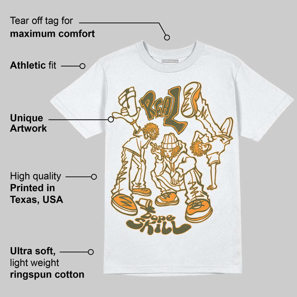 Olive 5s DopeSkill T-Shirt Real Y2K Players Graphic
