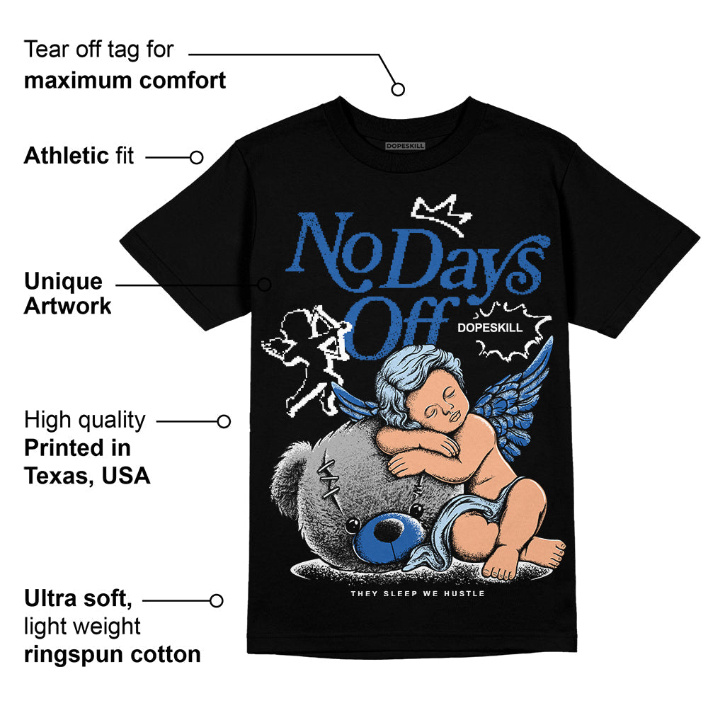 Space Jam 11s DopeSkill T-Shirt New No Days Off Graphic