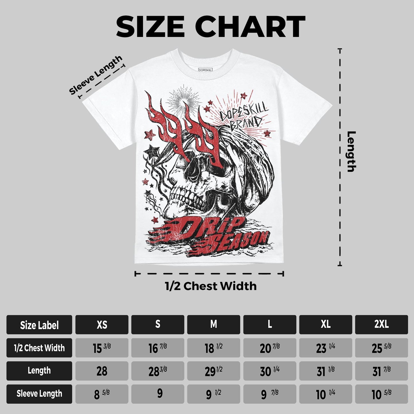 Flu Game 12s DopeSkill Oversize Print T-Shirt Drip Season Graphic