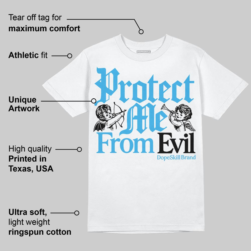UNC Reimagined 1s DopeSkill T-Shirt Protect Me From Evil Graphic