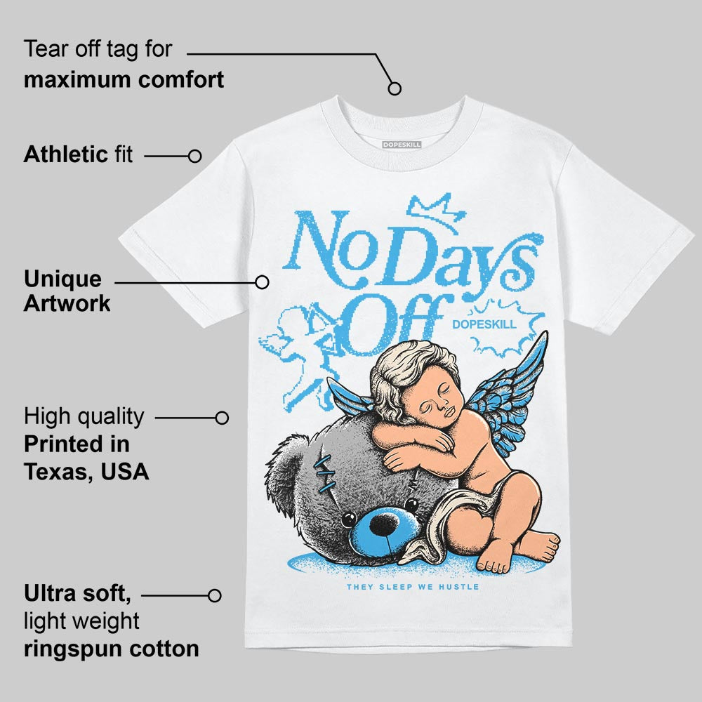 UNC Reimagined 1s DopeSkill T-Shirt New No Days Off Graphic