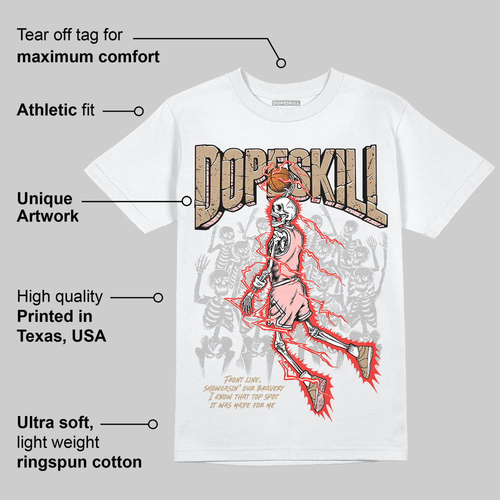 AIR FORCE 1 LINEN DopeSkill T-Shirt Thunder Dunk Graphic