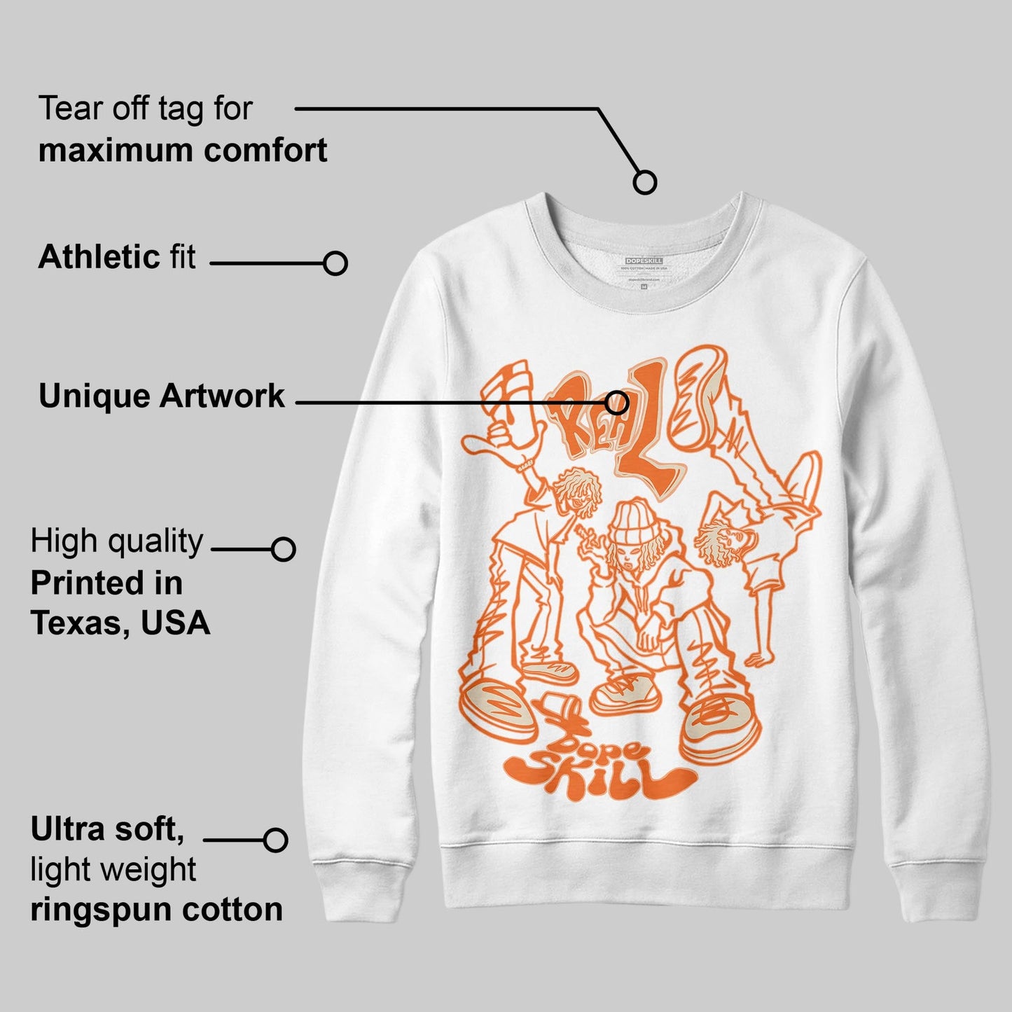 Starfish 3s DopeSkill Sweatshirt Real Y2K Players Graphic