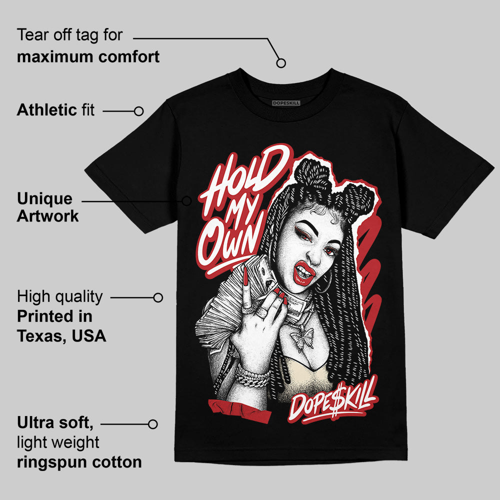 Black Toe Reimagined 1s DopeSkill T-Shirt New H.M.O Graphic
