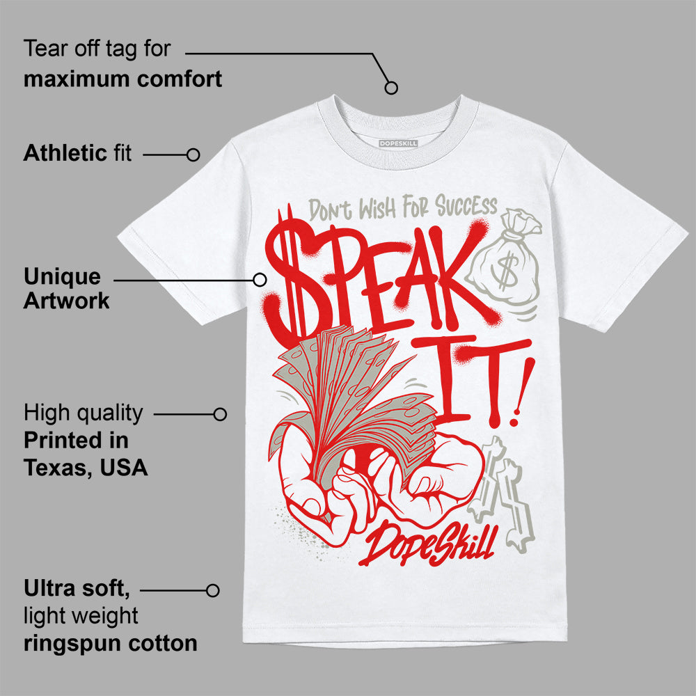 Fire Red 3s DopeSkill T-Shirt Speak It Graphic