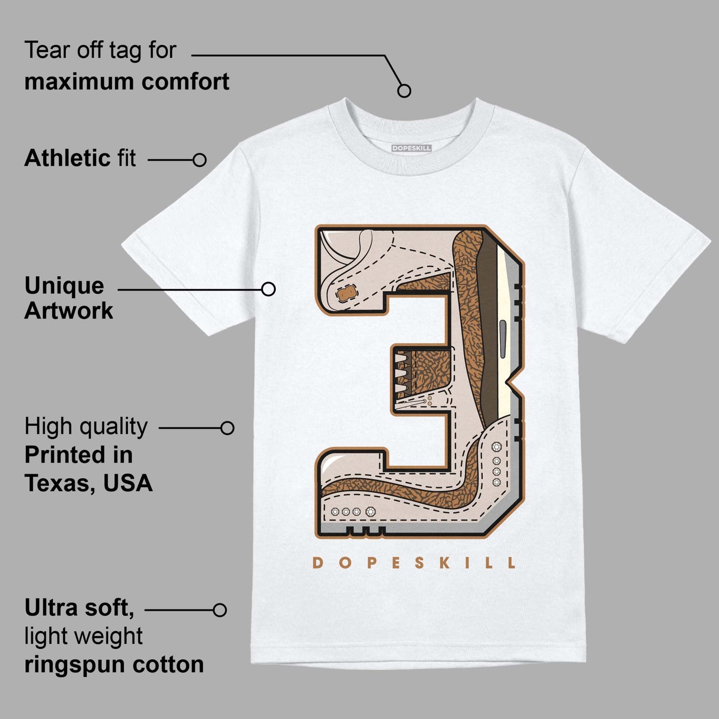 Palomino 3s DopeSkill T-Shirt No.3 Graphic