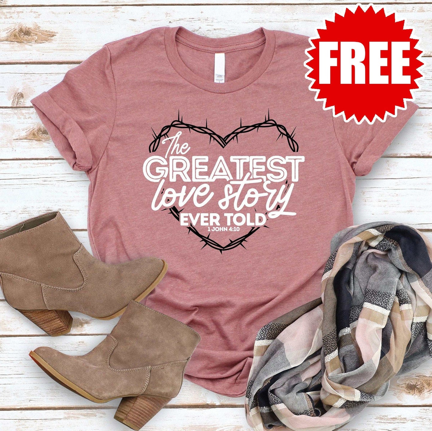 The Greatest Love Story Ever Told Tee - 0