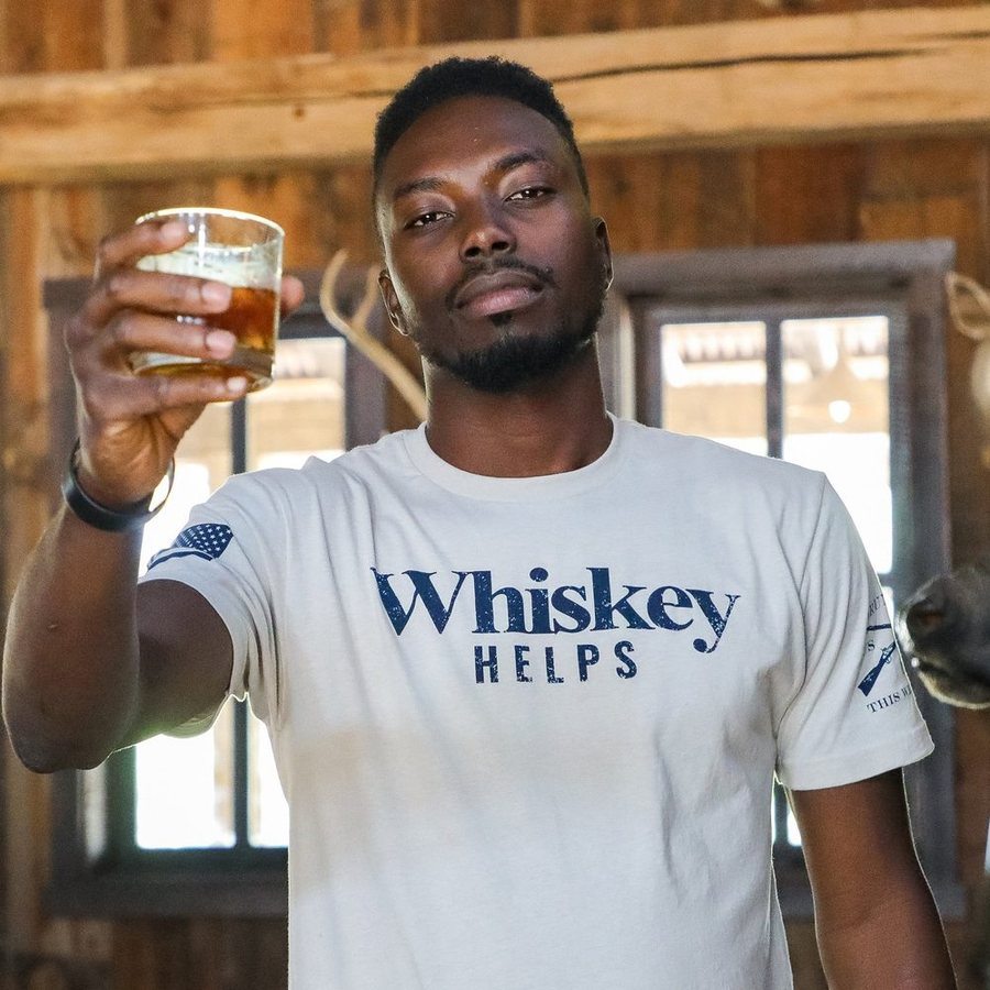 Whiskey Helps‚Ñ¢ T-Shirt - Sand