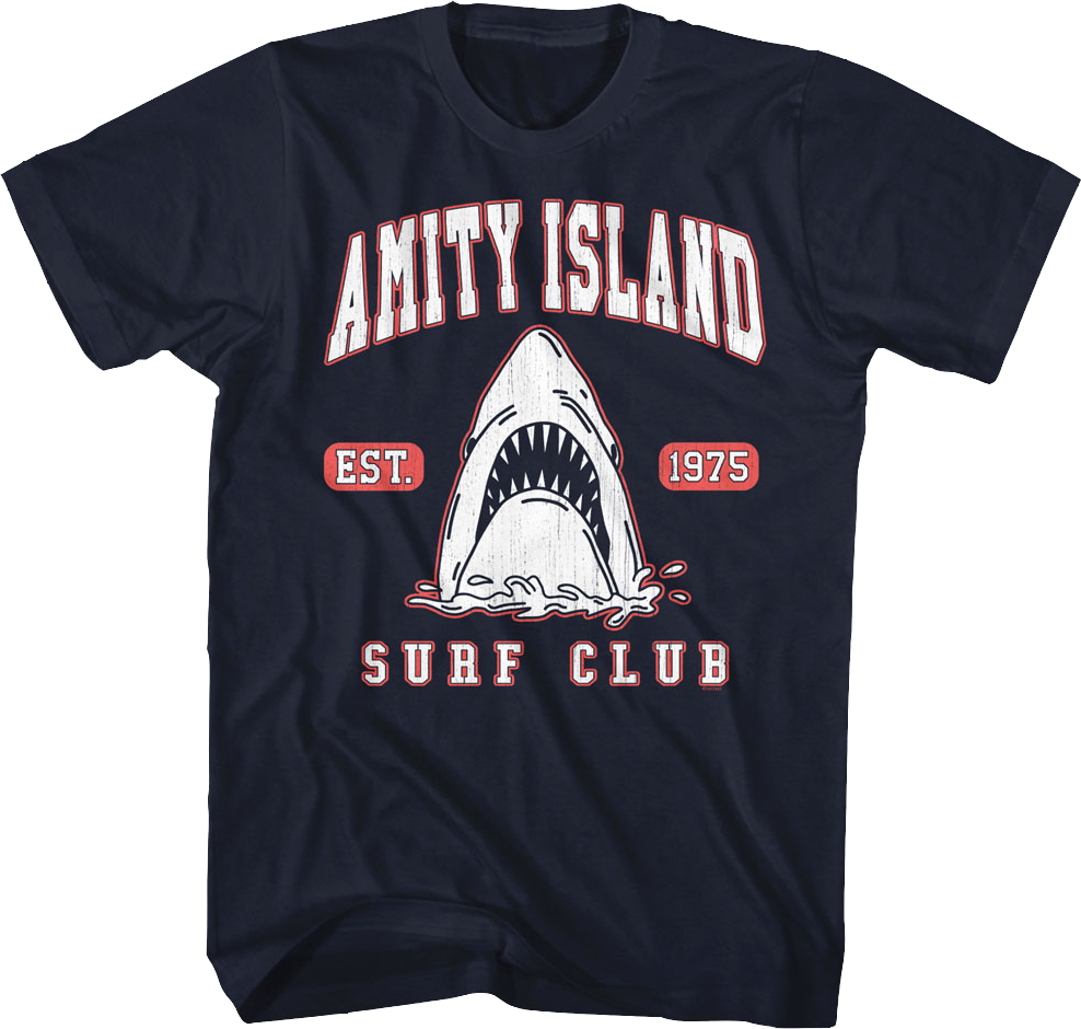 Amity Island Surf Club Jaws T-Shirt