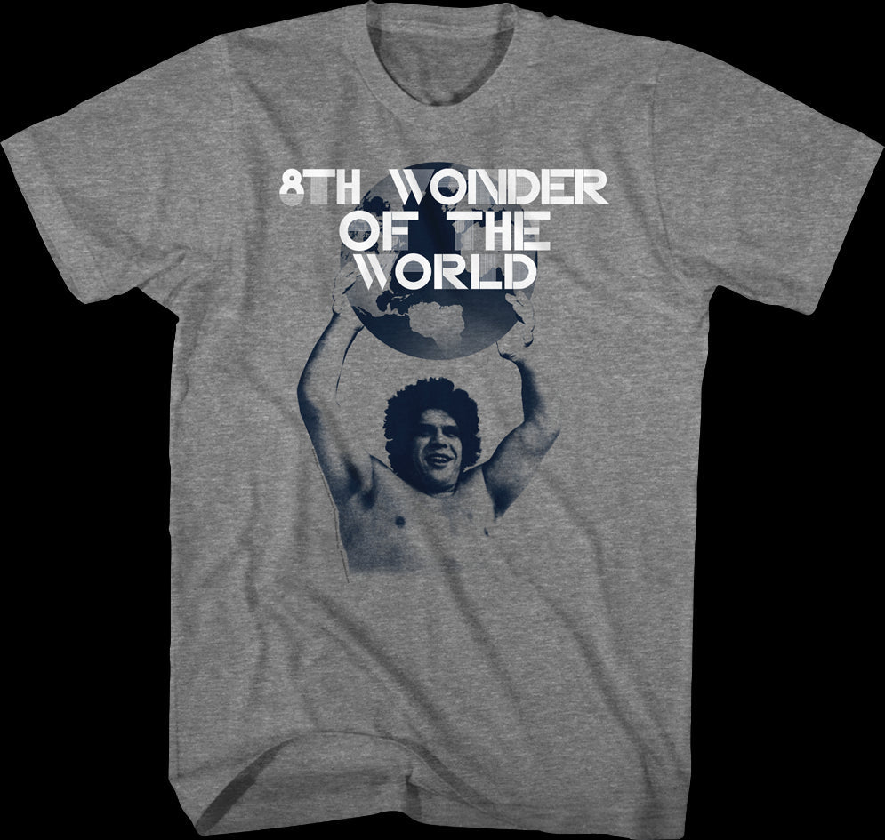 Andre The Giant 8th Wonder of the World T-Shirt