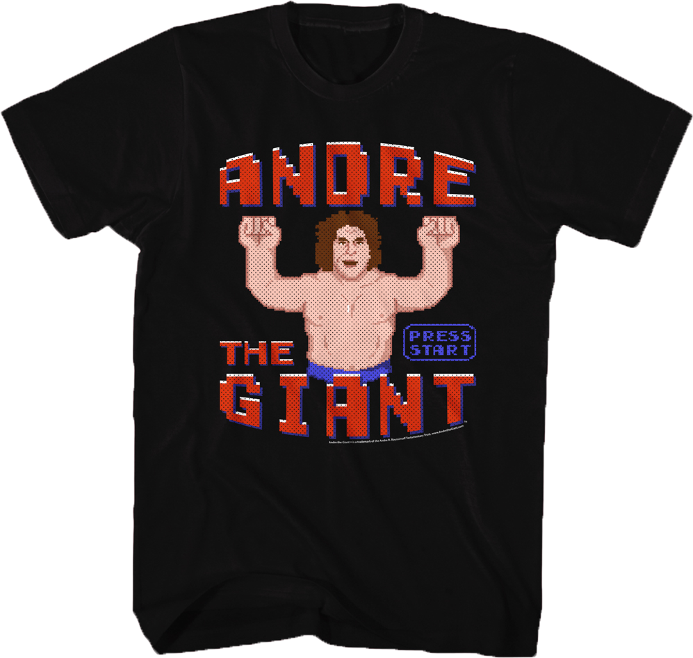 Andre The Giant Video Game T-Shirt
