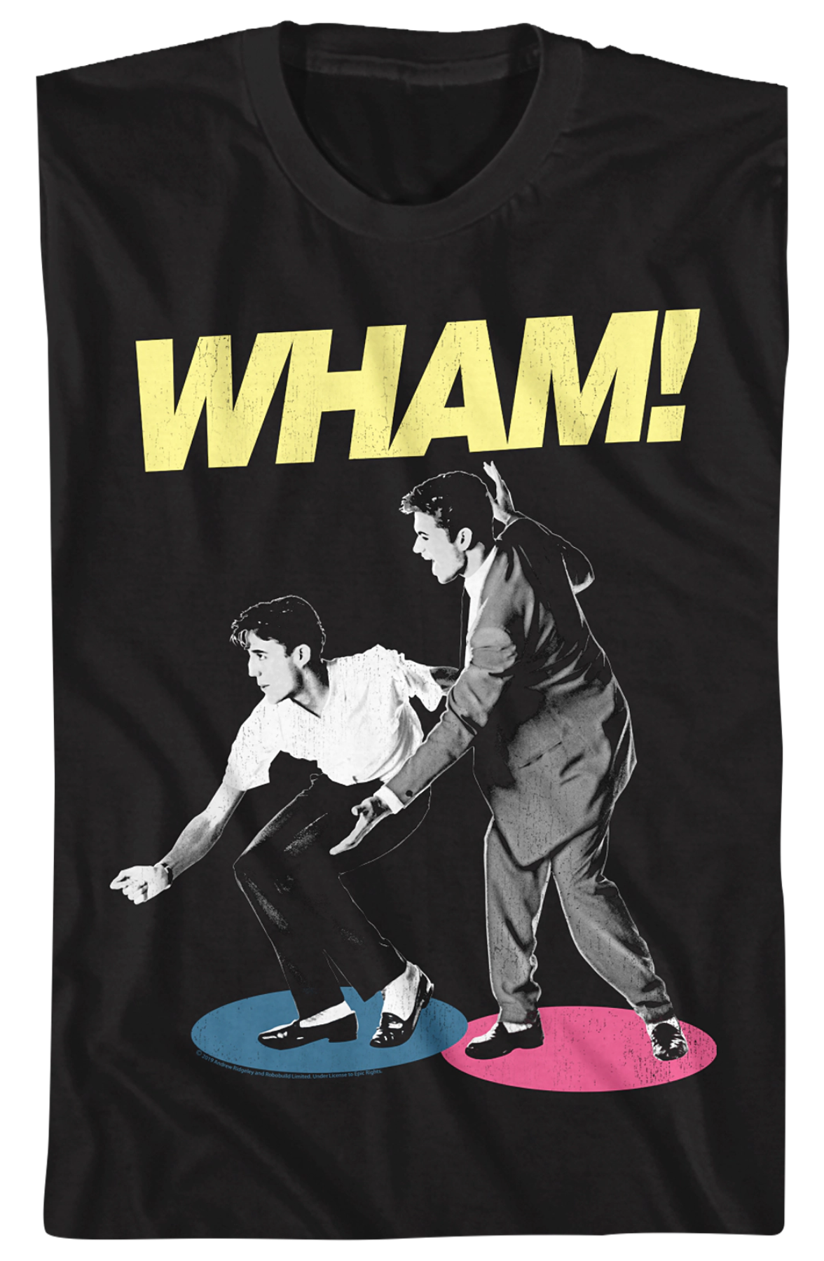Andrew Ridgeley And George Michael Wham T-Shirt