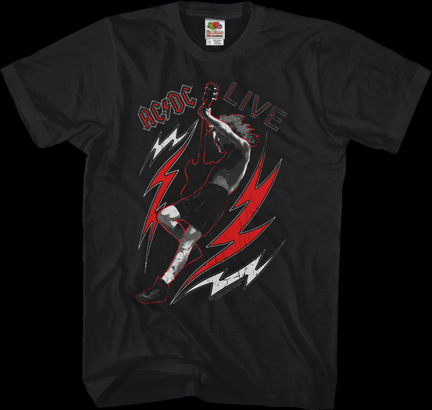 Angus Young Live ACDC T-Shirt