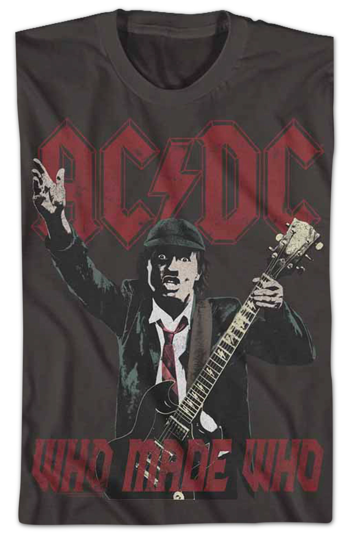 Angus Young Who Made Who ACDC T-Shirt