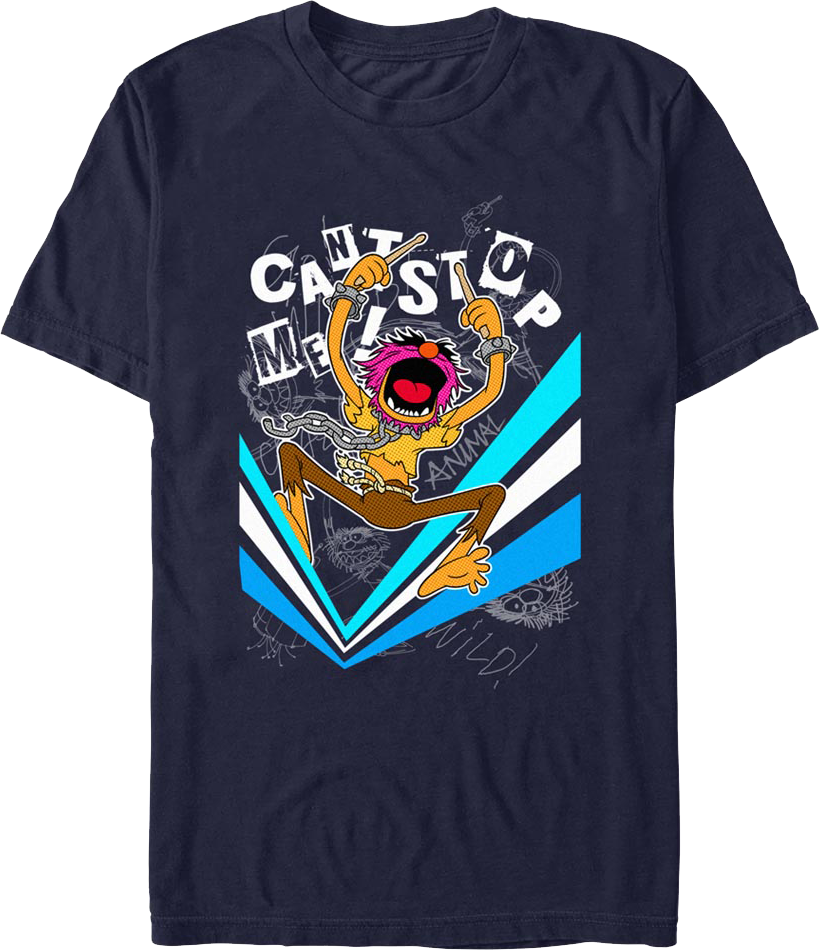 Animal Can't Stop Me Muppets T-Shirt