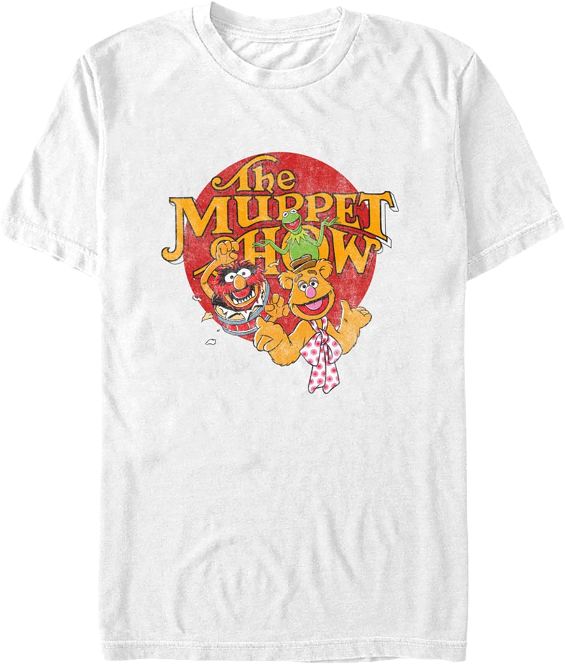 Animal Kermit Fozzie Muppets T-Shirt