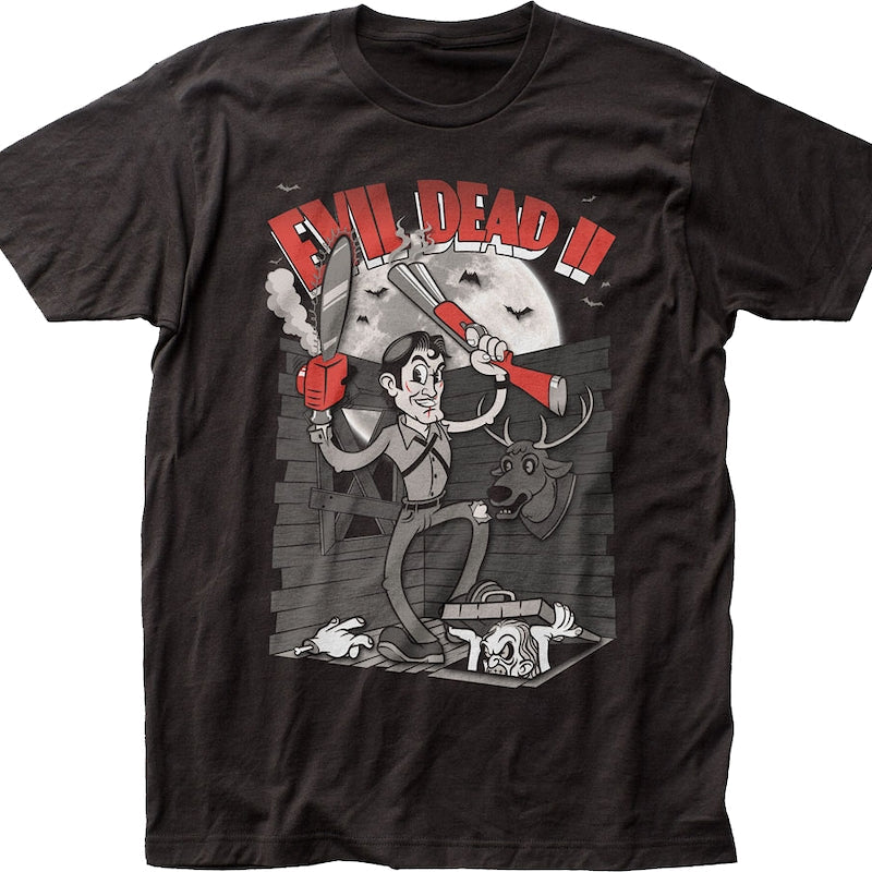 Animated Ash Evil Dead II T-Shirt