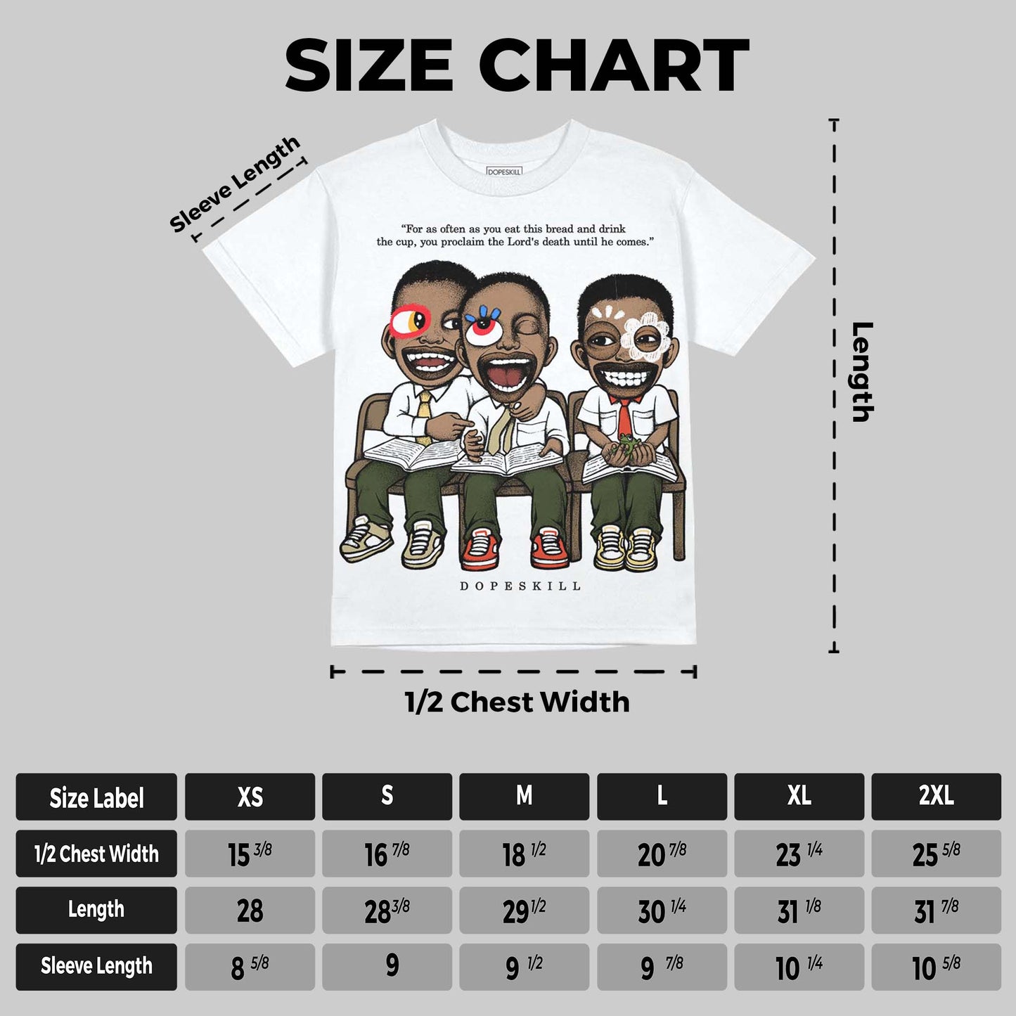 Olive Collection DopeSkill Oversize Print T-Shirt First Sunday Graphic