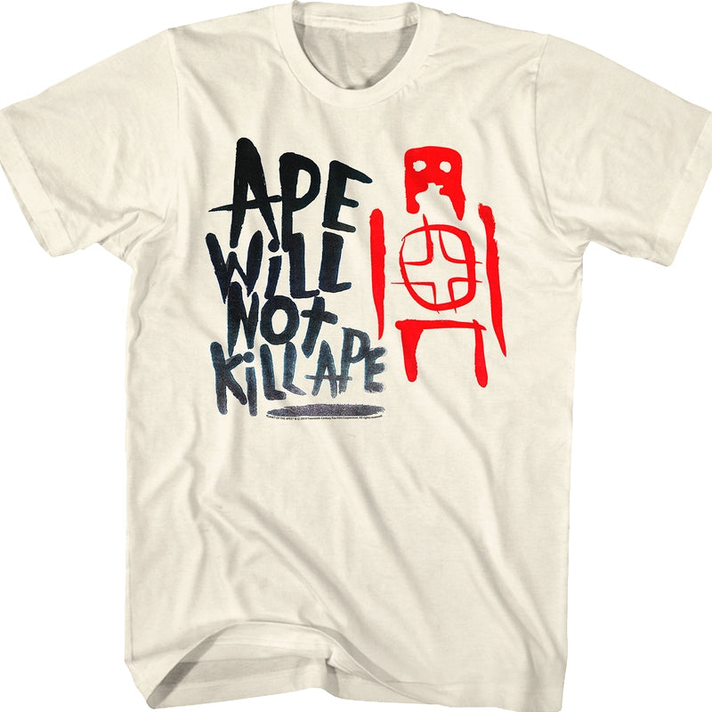 Ape Will Not Kill Ape Planet Of The Apes T-Shirt