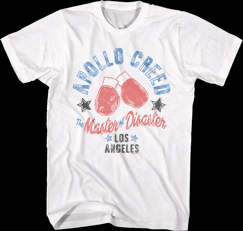 Apollo Creed Master of Disaster Rocky T-Shirt Style001
