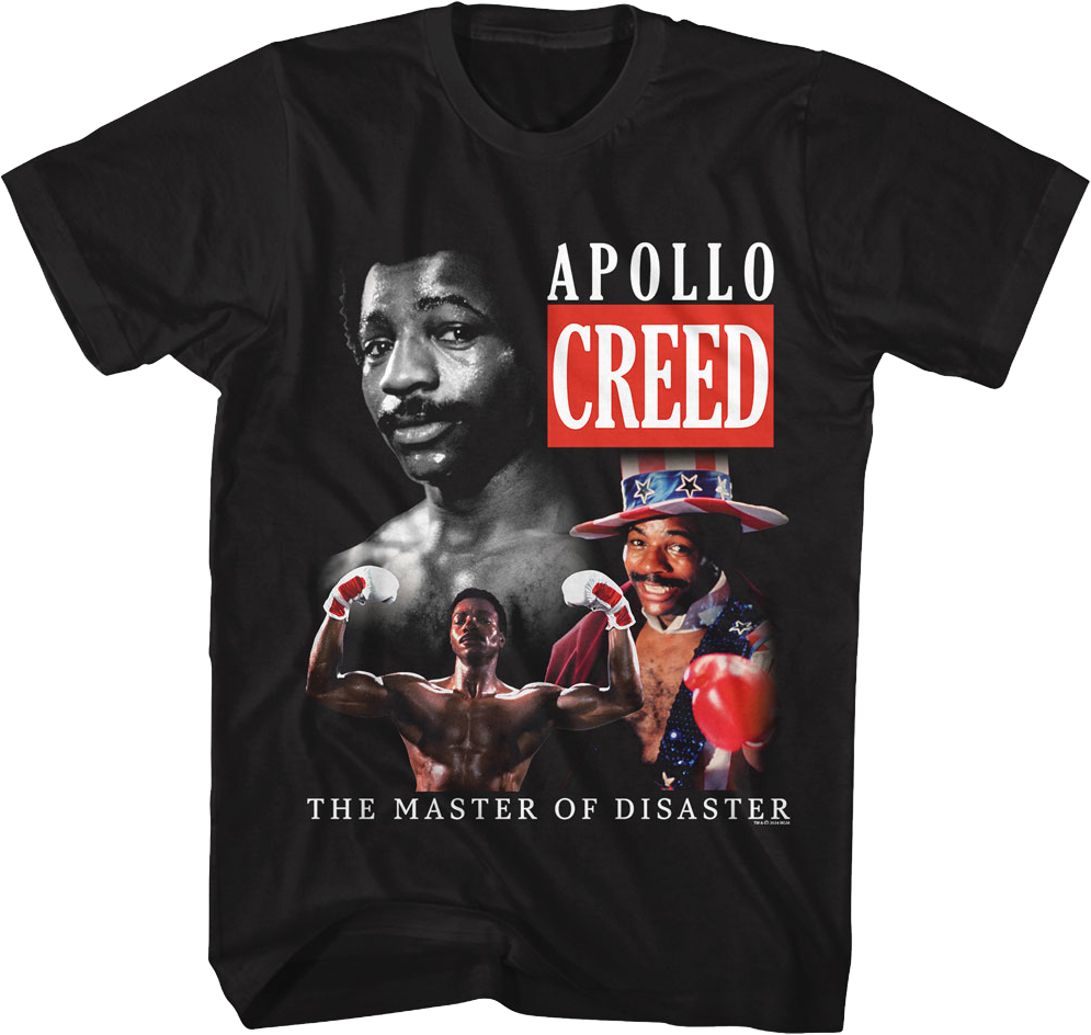 Apollo Creed The Master Of Disaster T-Shirt
