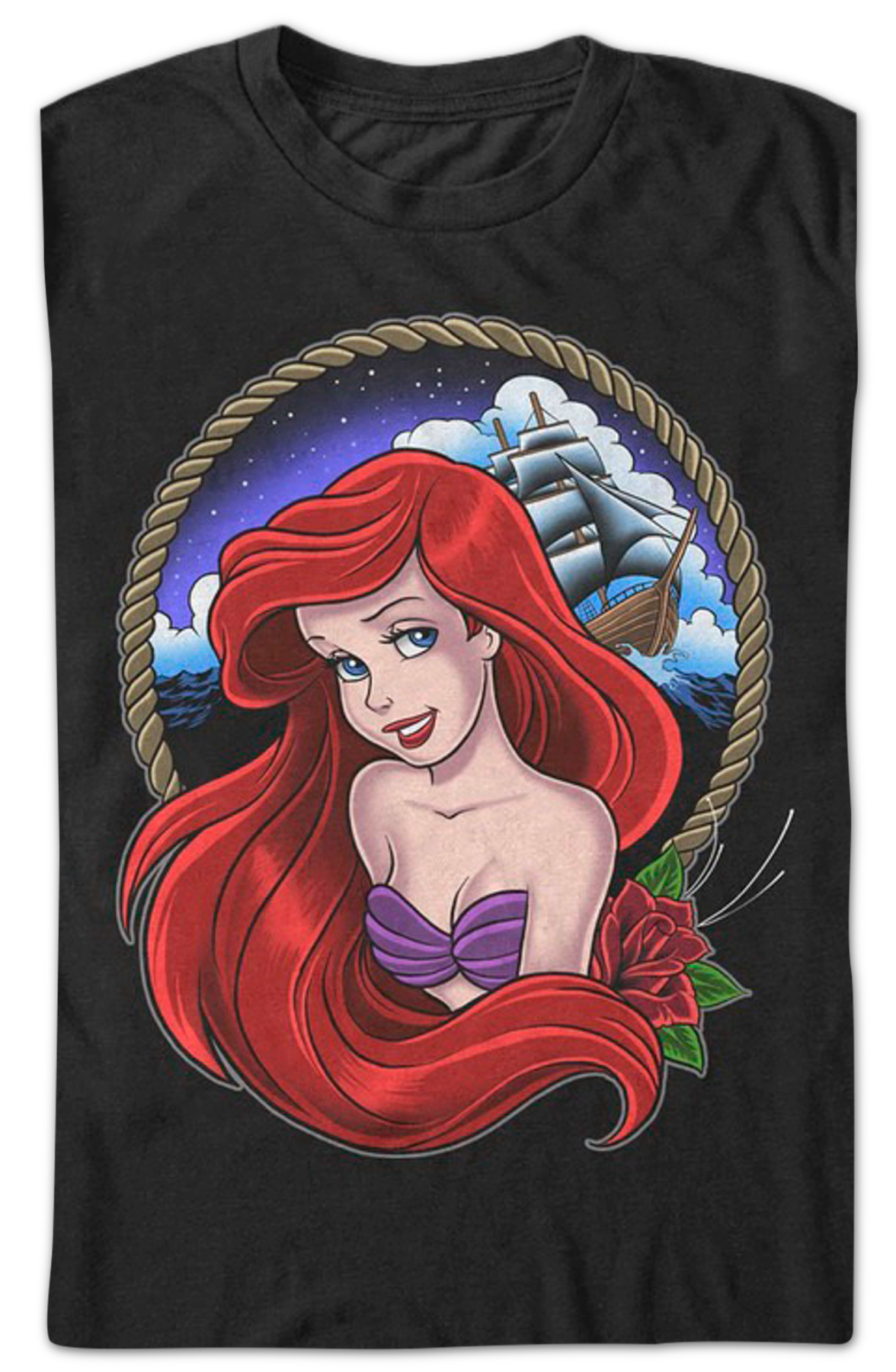 Ariel Little Mermaid Shirt