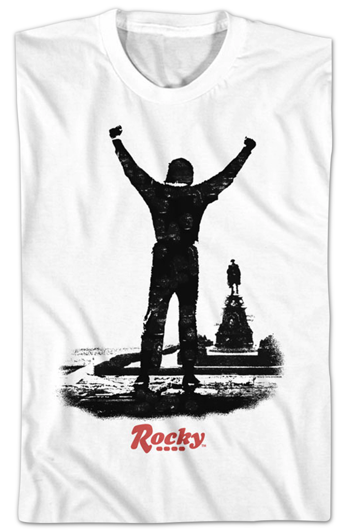 Arms Raised Rocky T-Shirt