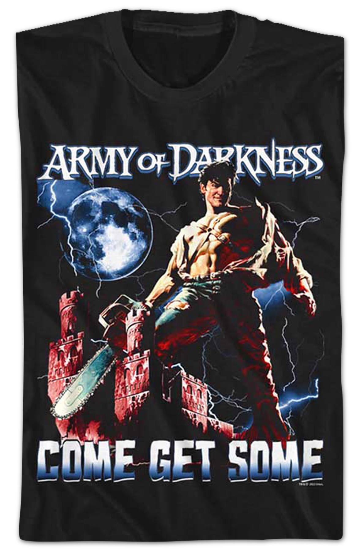 Ash Williams Come Get Some Army of Darkness T-Shirt