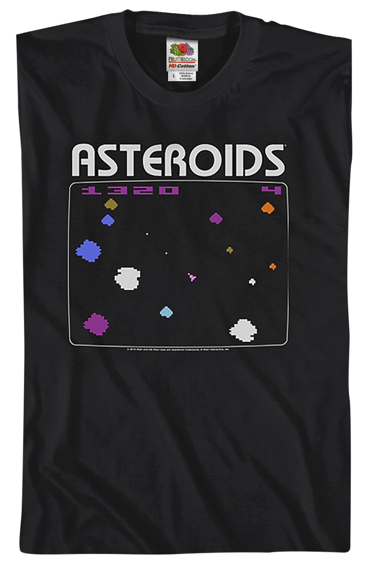 Asteroids Score T-Shirt