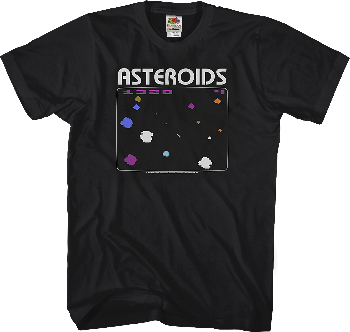 Asteroids Score T-Shirt