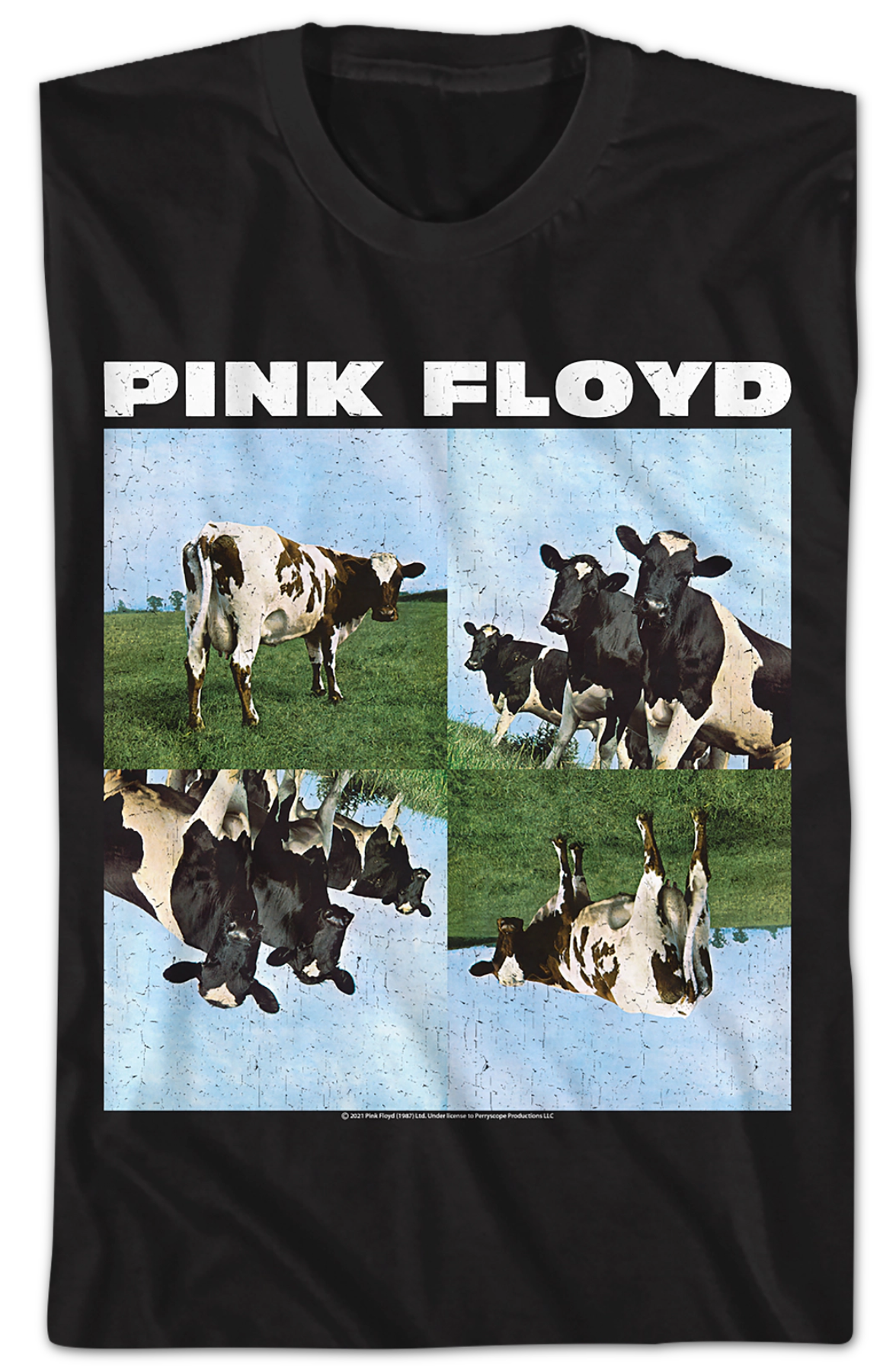 Atom Heart Mother Cows Pink Floyd T-Shirt