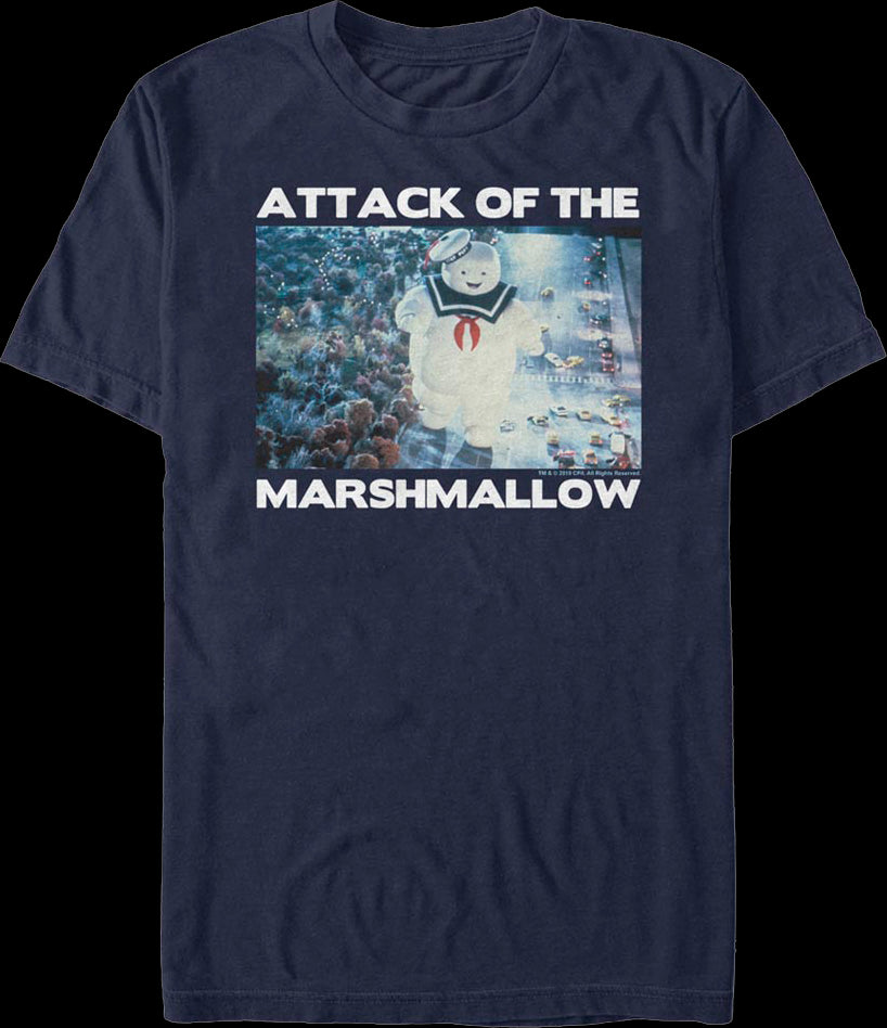 Attack Of The Marshmallow Ghostbusters T-Shirt