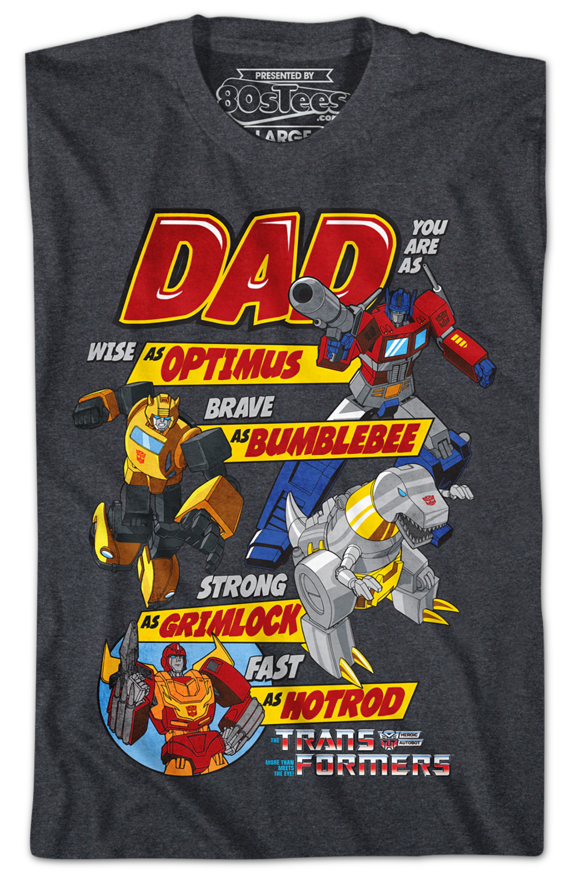 Autobots Father's Day Transformers Shirt