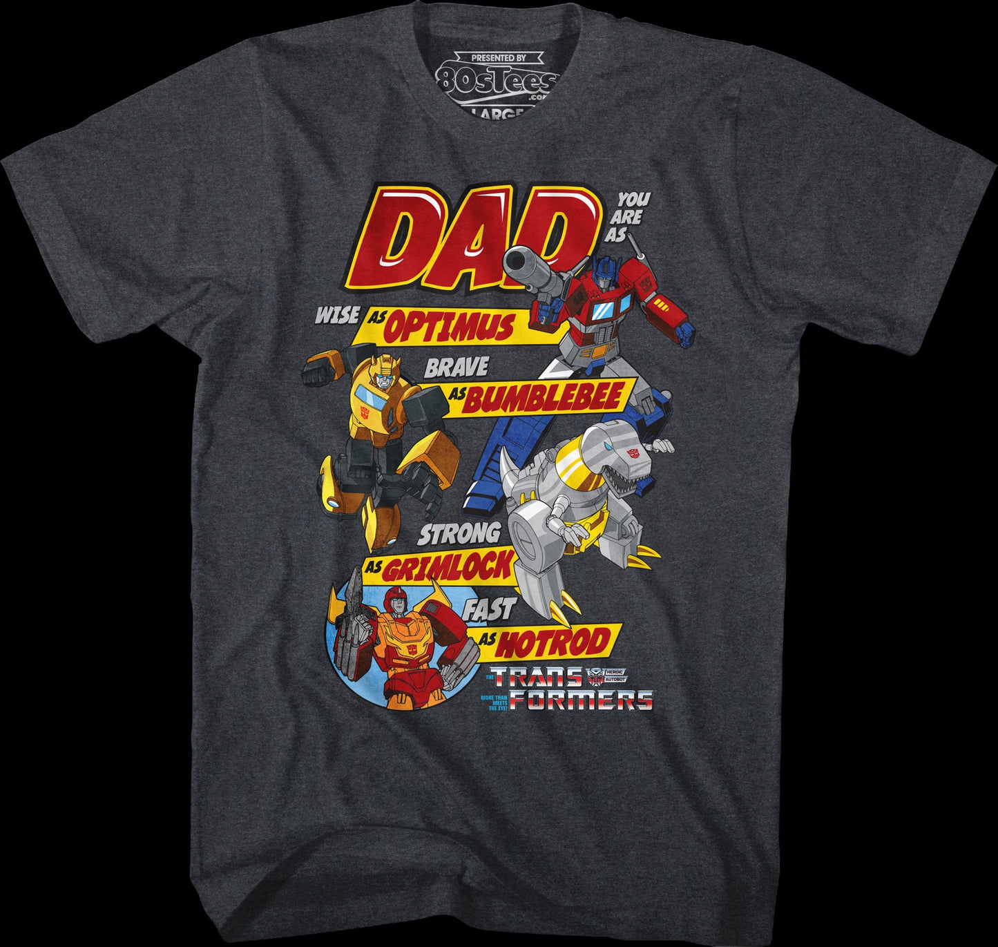 Autobots Father's Day Transformers Shirt