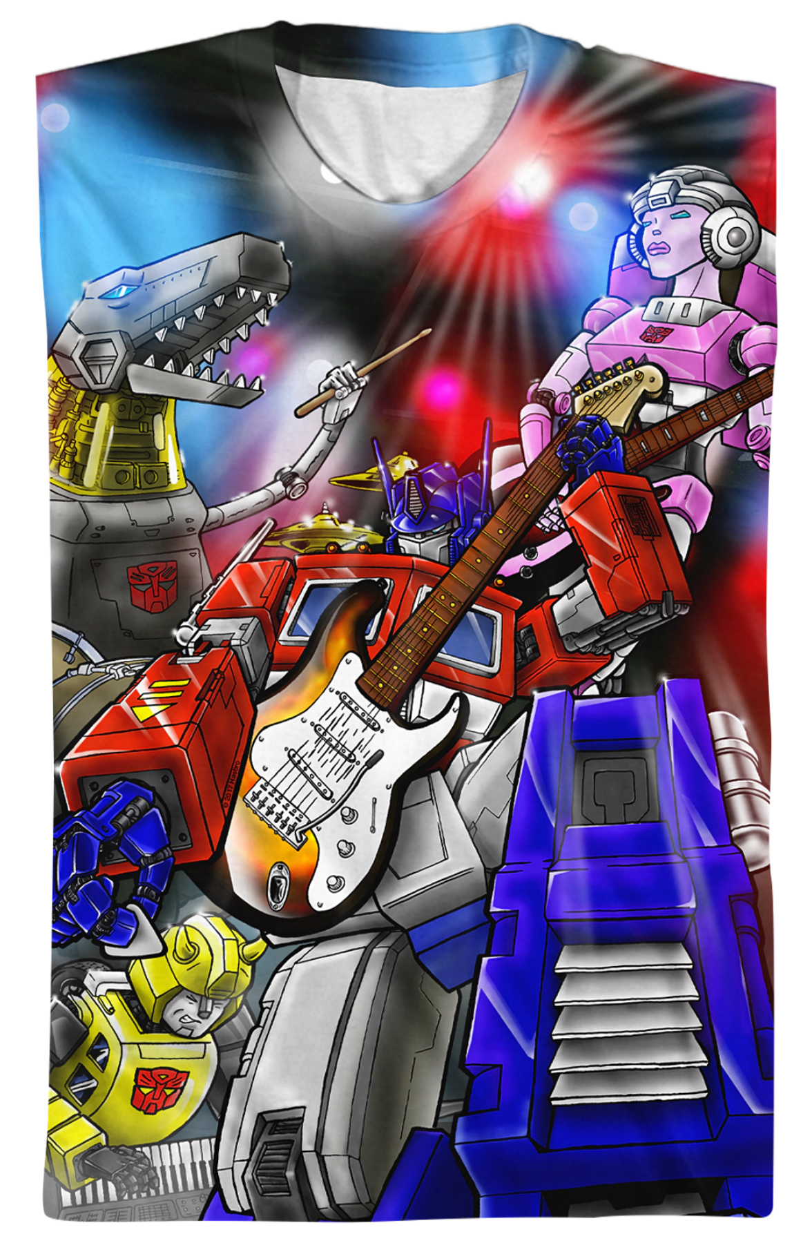 Autobots Rock Sublimation Shirt
