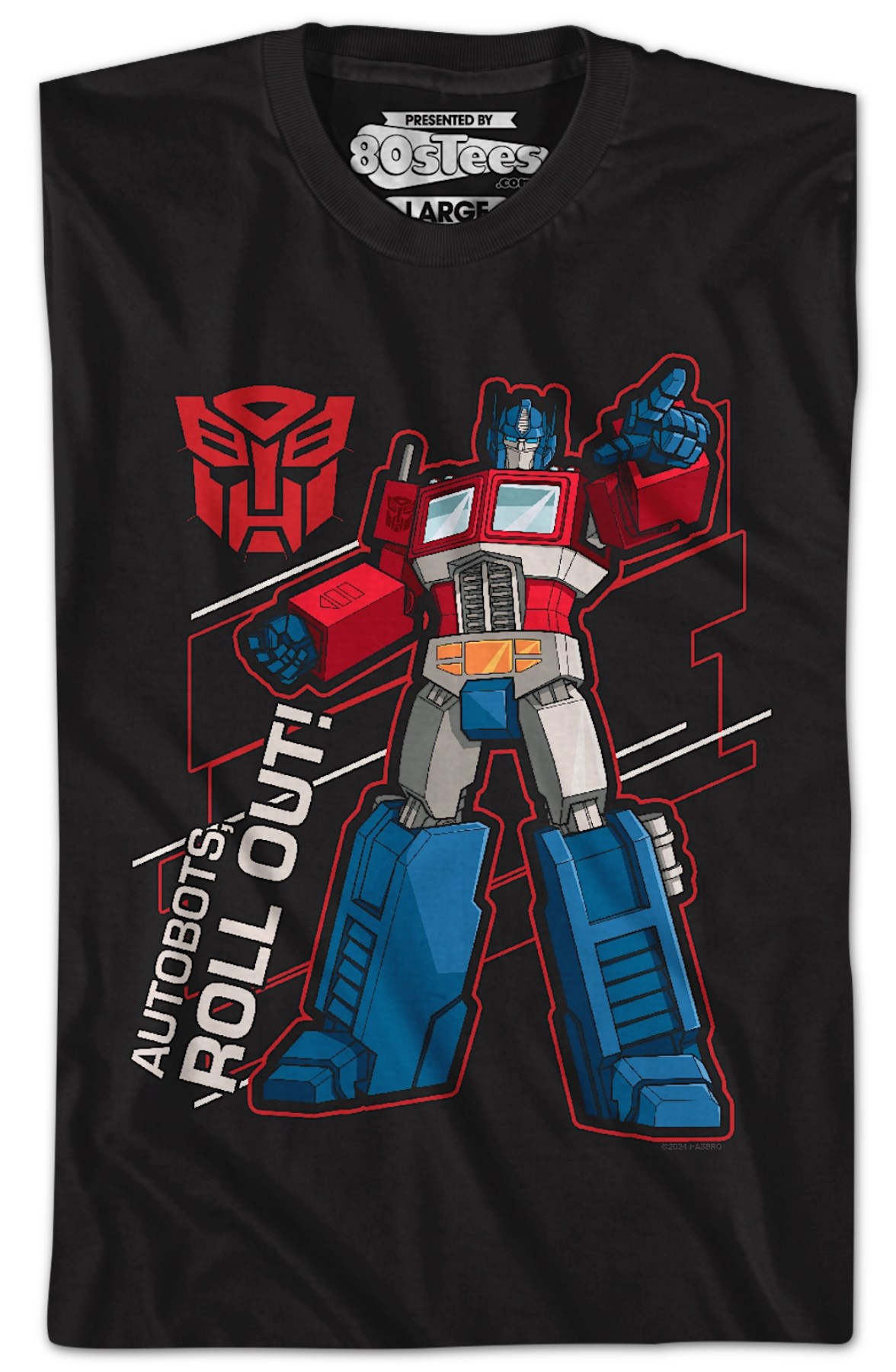 Autobots Roll Out Optimus Prime Transformers T-Shirt