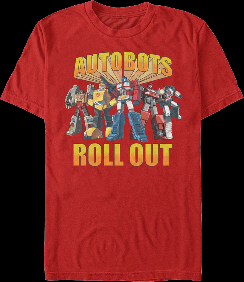 Autobots Roll Out Transformers T-Shirt