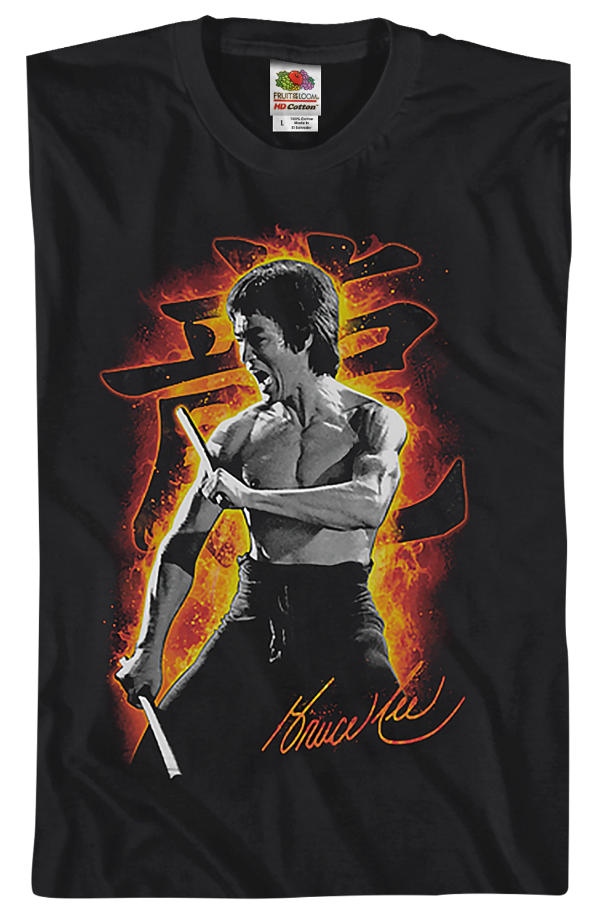 Autograph Bruce Lee T-Shirt