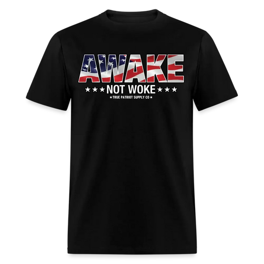 Awake Not Woke Anti Woke Unisex Classic T-Shirt