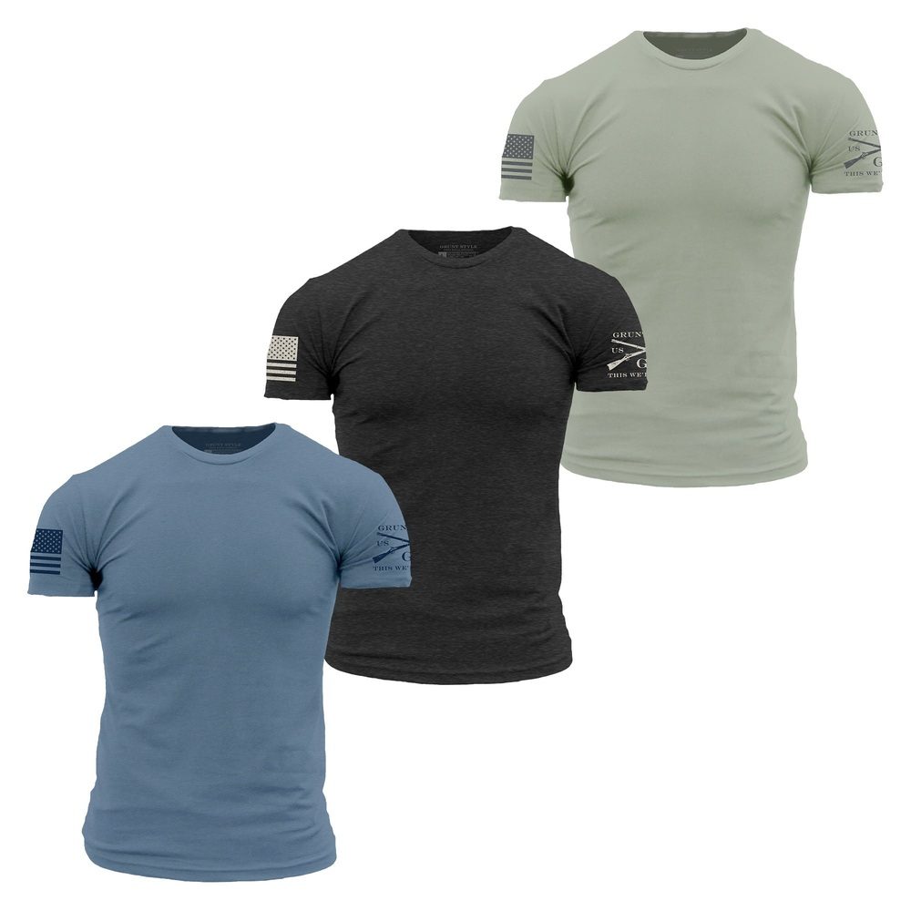 Basic T-Shirts Summer Collection - 3-Pack