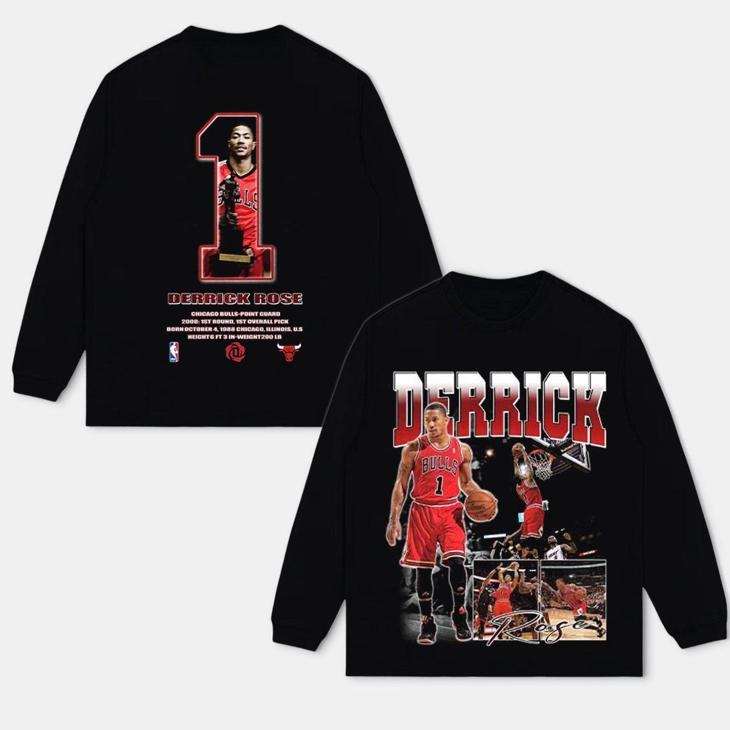 DERRICK ROSE TEE 2.0 Style002