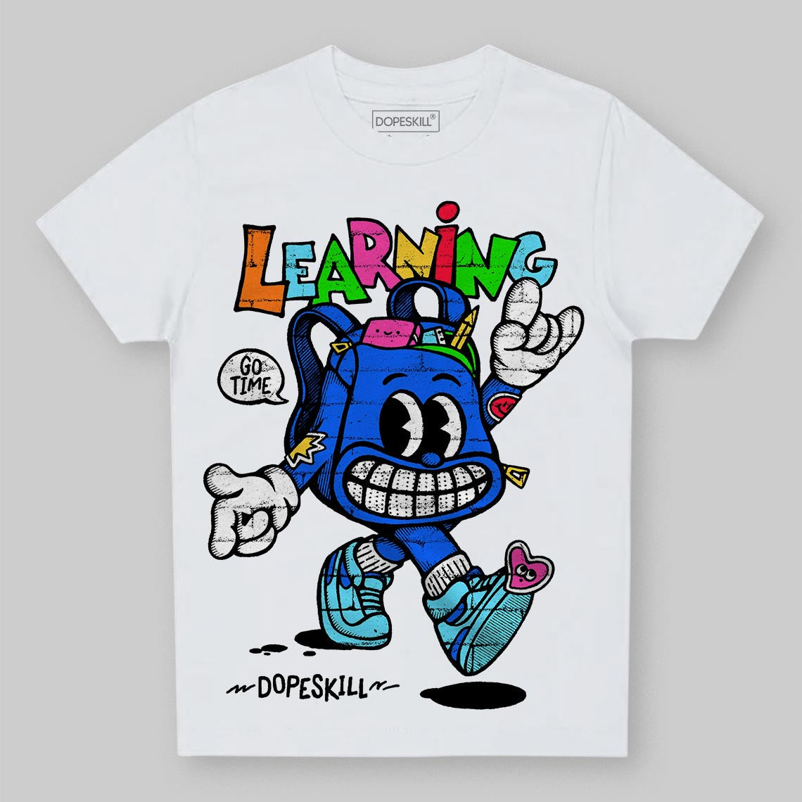 Royal Blue Collection DopeSkill Toddler Kids T-shirt Learning Graphic