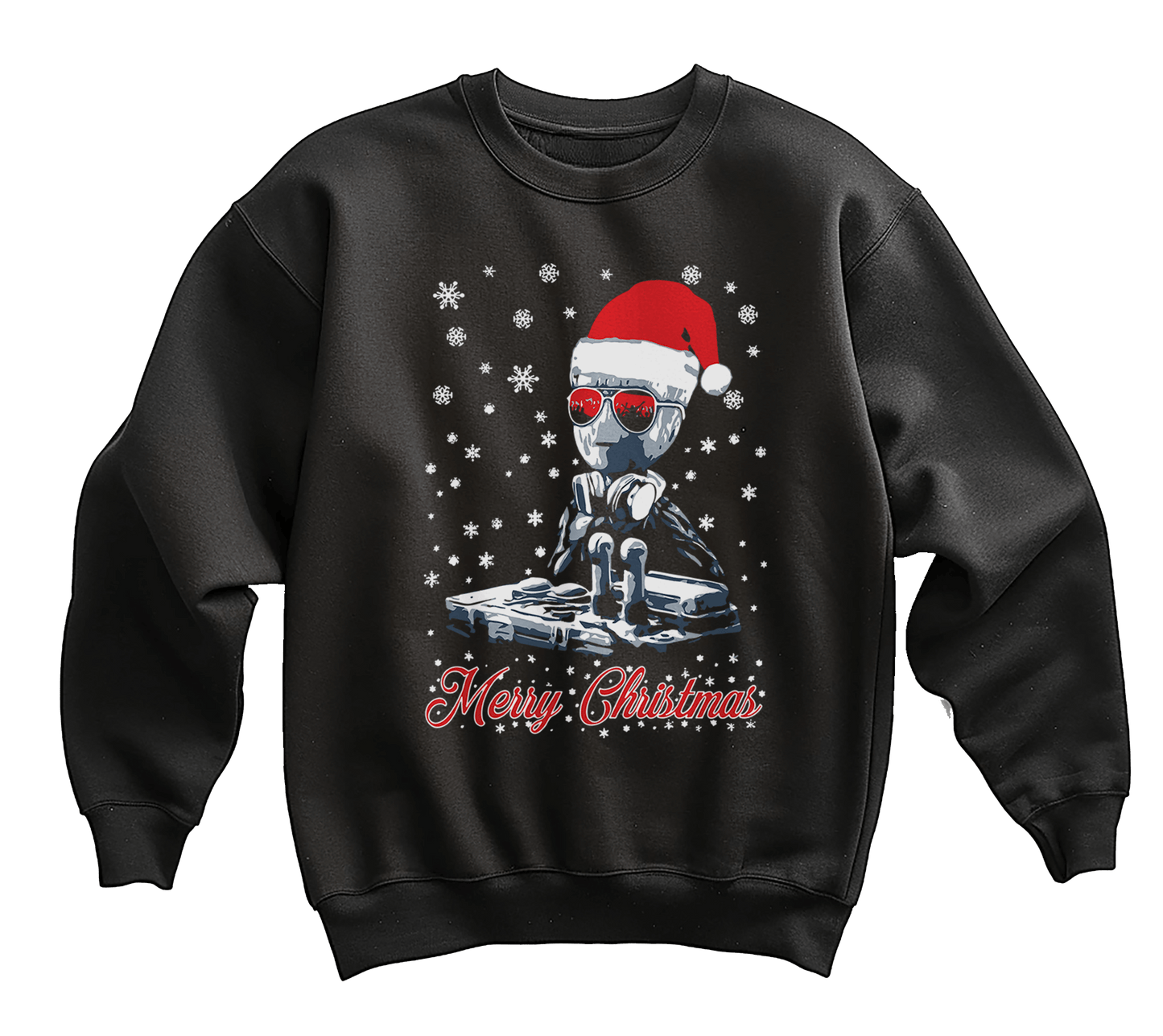 Baby Groot DJ Christmas Sweatshirt