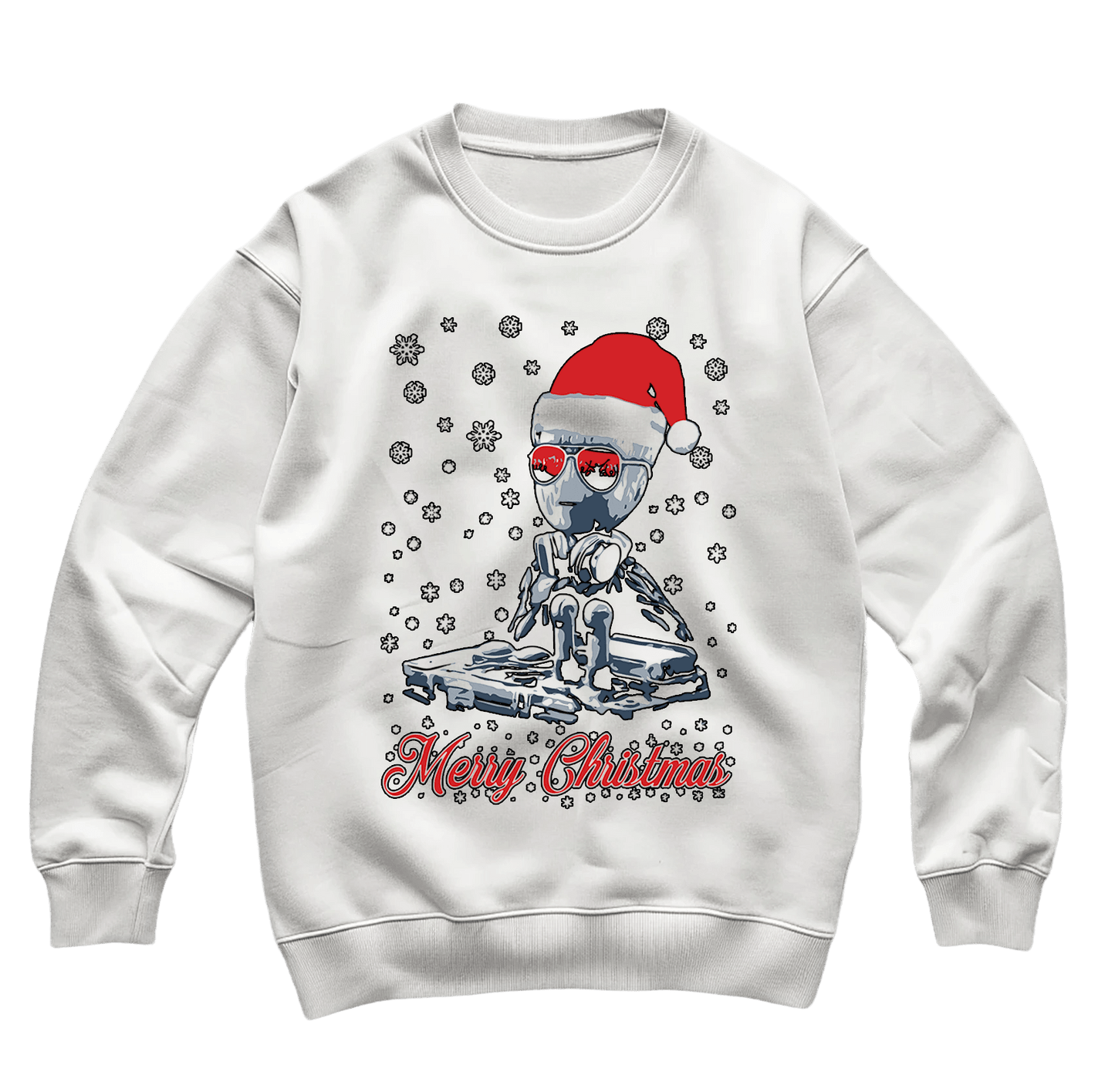 Baby Groot DJ Christmas Sweatshirt