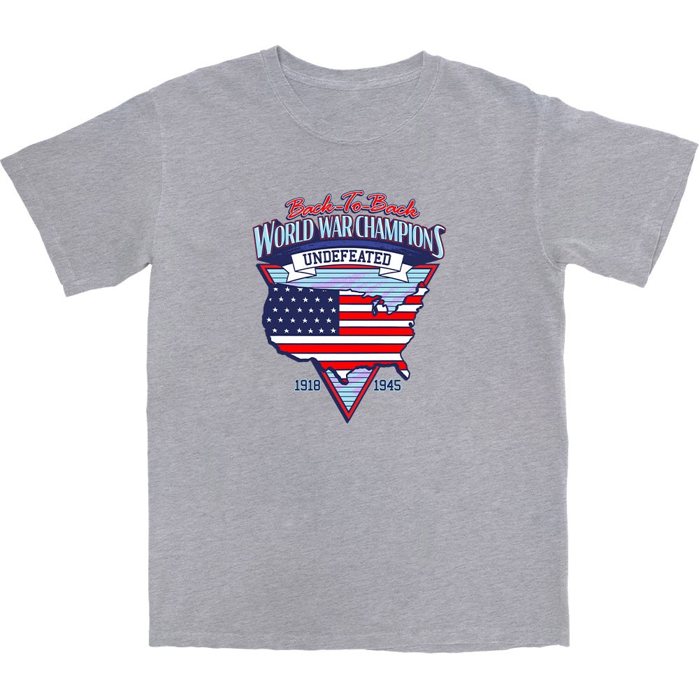 Back To Back World War Champs T Shirt